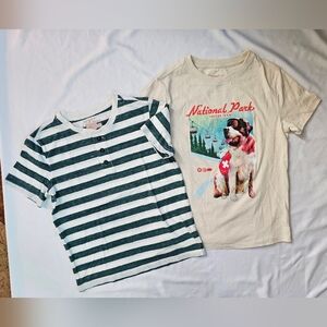 Set Of Two Boys Tees- Cat & Jack- Medium (8)
